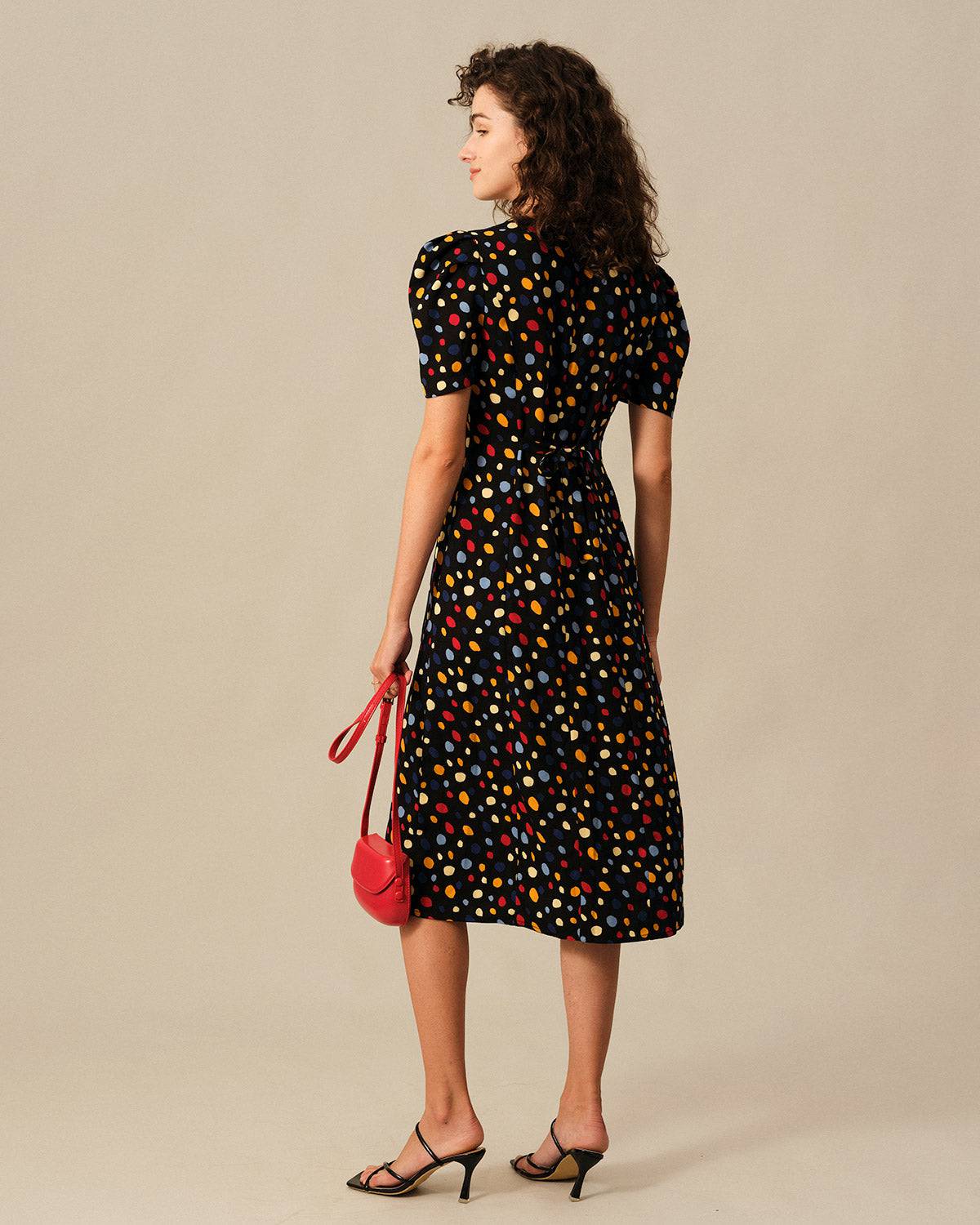 polka dot dress for women